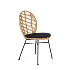 CHAIR K 472, NATURAL / BLACK